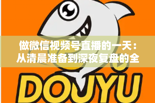 做微信视频号直播的一天:从清晨准备到深夜复盘的全流程真实记录 做微信视频号直播的一天:从清晨准备到深夜复盘的全流程真实记录