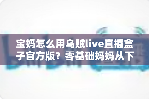 宝妈怎么用乌贼live直播盒子官方版?零基础妈妈从下载到开播的居家直播全攻略 宝妈怎么用乌贼live直播盒子官方版?零基础妈妈从下载到开播的居家直播全攻略