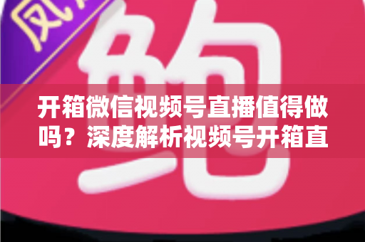 开箱微信视频号直播值得做吗?深度解析视频号开箱直播的机遇、挑战与实战变现指南 开箱微信视频号直播值得做吗?深度解析视频号开箱直播的机遇、挑战与实战变现指南
