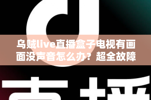 乌贼live直播盒子电视有画面没声音怎么办？超全故障排查与修复指南助你快速恢复声音