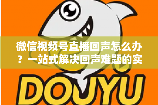 微信视频号直播回声怎么办？一站式解决回声难题的实用指南