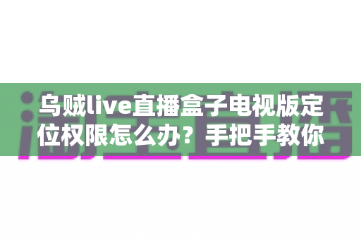 乌贼live直播盒子电视版定位权限怎么办？手把手教你快速解决定位授权难题，畅享高清直播体验