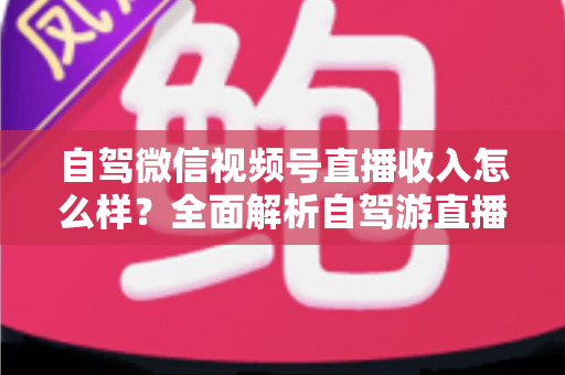 自驾微信视频号直播收入怎么样？全面解析自驾游直播的赚钱模式、真实收入水平与实用变现技巧