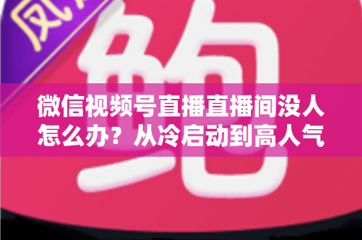 微信视频号直播直播间没人怎么办?从冷启动到高人气直播间的完整破局指南 微信视频号直播直播间没人怎么办?从冷启动到高人气直播间的完整破局指南