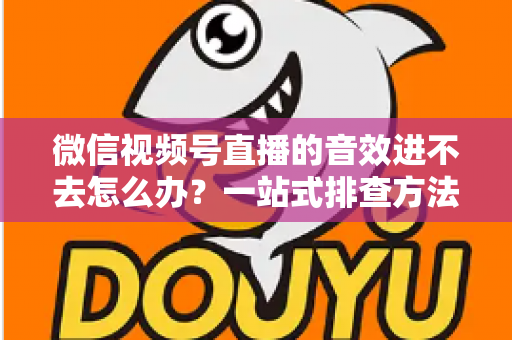 微信视频号直播的音效进不去怎么办?一站式排查方法与实用解决方案全解析 微信视频号直播的音效进不去怎么办?一站式排查方法与实用解决方案全解析