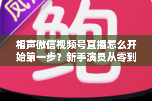 相声微信视频号直播怎么开始第一步?新手演员从零到开播的完整实战指南 相声微信视频号直播怎么开始第一步?新手演员从零到开播的完整实战指南
