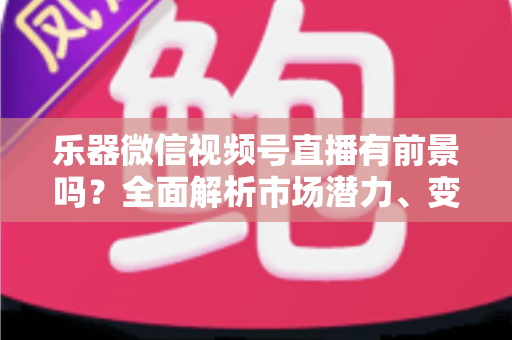乐器微信视频号直播有前景吗？全面解析市场潜力、变现路径与运营实战指南