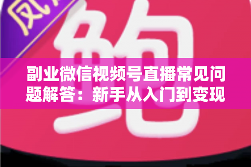 副业微信视频号直播常见问题解答:新手从入门到变现的全方位指南 副业微信视频号直播常见问题解答:新手从入门到变现的全方位指南