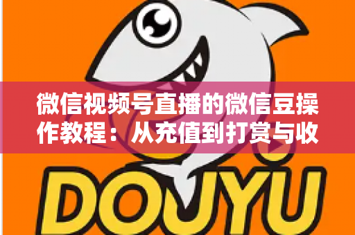 微信视频号直播的微信豆操作教程：从充值到打赏与收益管理的全流程指南