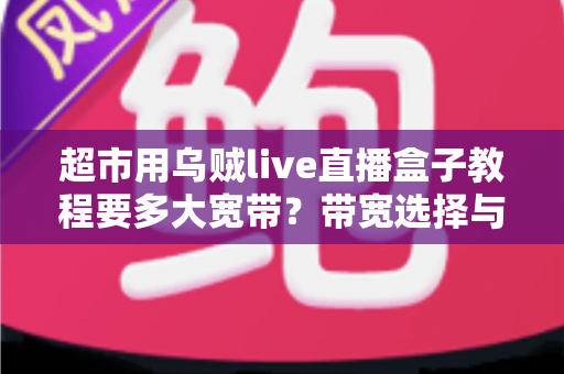 超市用乌贼live直播盒子教程要多大宽带？带宽选择与搭建全攻略