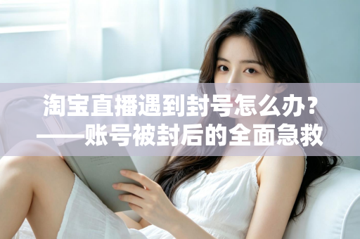 淘宝直播遇到封号怎么办？——账号被封后的全面急救指南与长效预防攻略