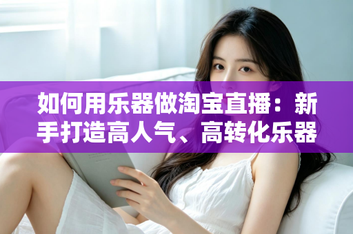 如何用乐器做淘宝直播：新手打造高人气、高转化乐器直播间的全流程实战指南