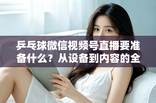 乒乓球微信视频号直播要准备什么?从设备到内容的全流程准备清单与实战指南 乒乓球微信视频号直播要准备什么?从设备到内容的全流程准备清单与实战指南