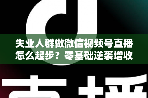失业人群做微信视频号直播怎么起步？零基础逆袭增收的实战指南