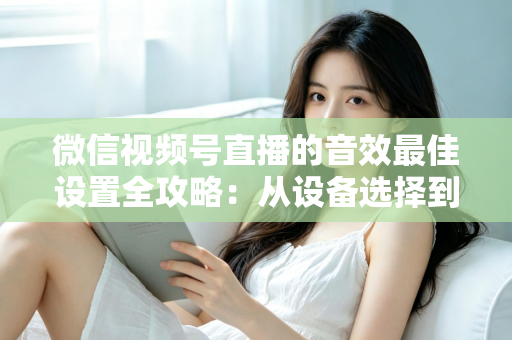 微信视频号直播的音效最佳设置全攻略:从设备选择到参数调校,让直播间声音更专业 微信视频号直播的音效最佳设置全攻略:从设备选择到参数调校,让直播间声音更专业