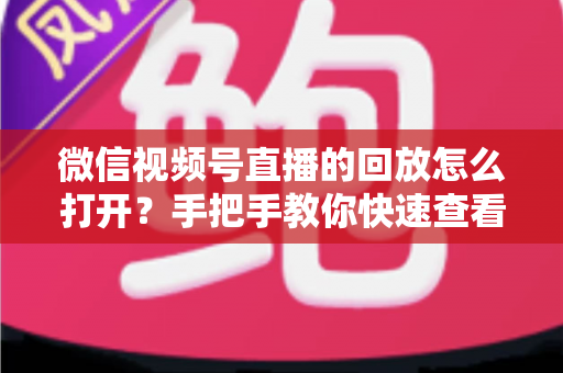 微信视频号直播的回放怎么打开?手把手教你快速查看直播回放的完整攻略 微信视频号直播的回放怎么打开?手把手教你快速查看直播回放的完整攻略