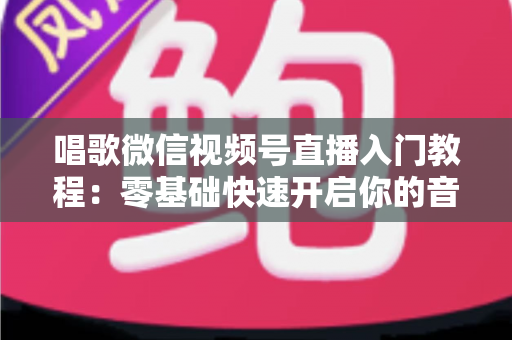 唱歌微信视频号直播入门教程:零基础快速开启你的音乐直播之旅 唱歌微信视频号直播入门教程:零基础快速开启你的音乐直播之旅