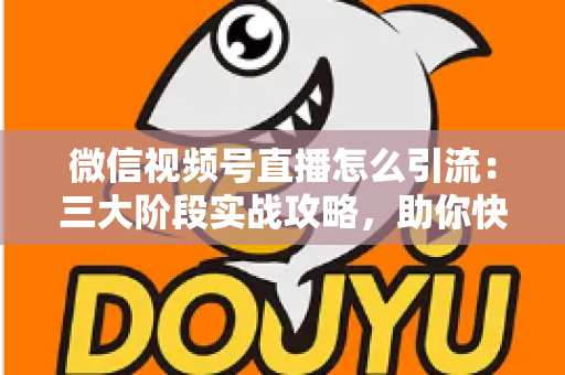 微信视频号直播怎么引流：三大阶段实战攻略，助你快速提升直播间人气与转化