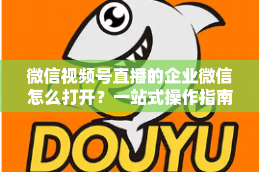 微信视频号直播的企业微信怎么打开?一站式操作指南与私域运营全解析 微信视频号直播的企业微信怎么打开?一站式操作指南与私域运营全解析