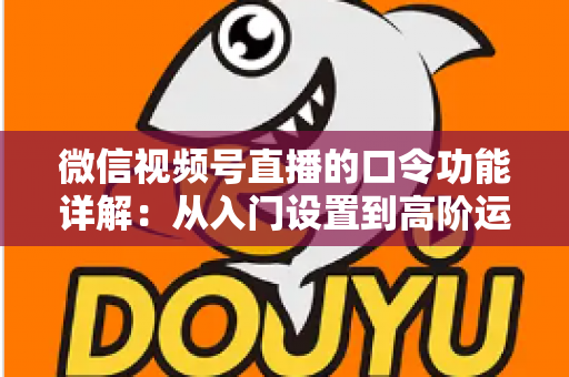 微信视频号直播的口令功能详解：从入门设置到高阶运营的完整指南
