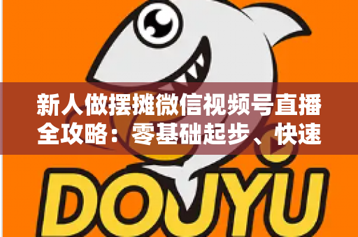 新人做摆摊微信视频号直播全攻略:零基础起步、快速涨粉、稳定出单的实战指南 新人做摆摊微信视频号直播全攻略:零基础起步、快速涨粉、稳定出单的实战指南