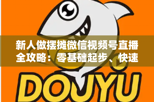 新人做摆摊微信视频号直播全攻略:零基础起步、快速涨粉、稳定出单的实战指南 新人做摆摊微信视频号直播全攻略:零基础起步、快速涨粉、稳定出单的实战指南