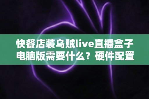 快餐店装乌贼live直播盒子电脑版需要什么?硬件配置与安装条件全解析 快餐店装乌贼live直播盒子电脑版需要什么?硬件配置与安装条件全解析