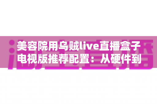美容院用乌贼live直播盒子电视版推荐配置:从硬件到网络的完整选型指南 美容院用乌贼live直播盒子电视版推荐配置:从硬件到网络的完整选型指南