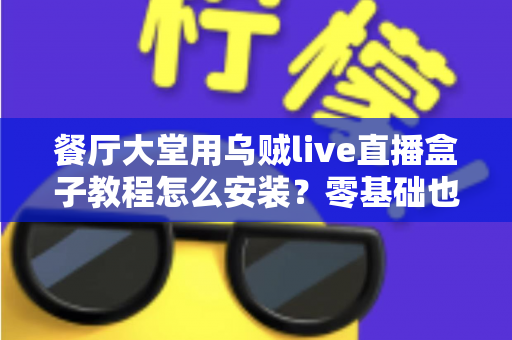 餐厅大堂用乌贼live直播盒子教程怎么安装？零基础也能搞定的完整安装调试指南