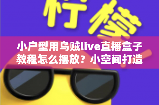 小户型用乌贼live直播盒子教程怎么摆放？小空间打造专业直播角的完整指南