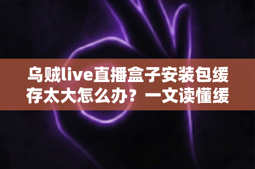 乌贼live直播盒子安装包缓存太大怎么办?一文读懂缓存清理与空间优化全攻略 乌贼live直播盒子安装包缓存太大怎么办?一文读懂缓存清理与空间优化全攻略