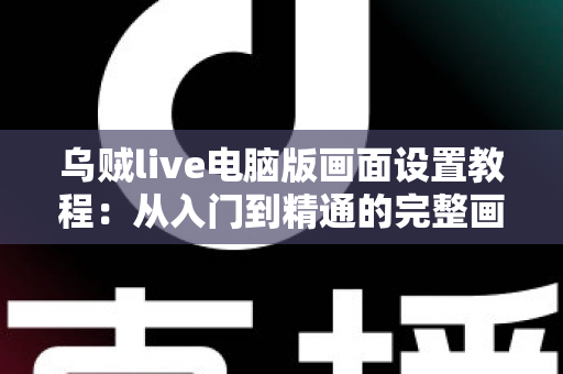 乌贼live电脑版画面设置教程：从入门到精通的完整画面优化指南