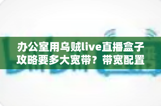 办公室用乌贼live直播盒子攻略要多大宽带？带宽配置与网络优化全指南