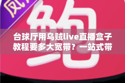 台球厅用乌贼live直播盒子教程要多大宽带？一站式带宽配置与安装指南