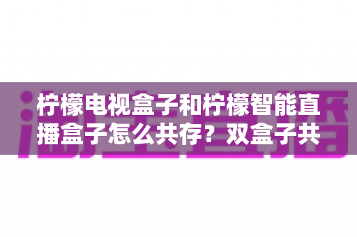 柠檬电视盒子和柠檬智能直播盒子怎么共存?双盒子共存方案与设置指南全解析 柠檬电视盒子和柠檬智能直播盒子怎么共存?双盒子共存方案与设置指南全解析