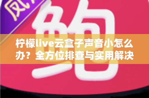 柠檬live云盒子声音小怎么办?全方位排查与实用解决方案指南 柠檬live云盒子声音小怎么办?全方位排查与实用解决方案指南