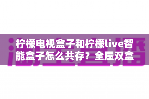 柠檬电视盒子和柠檬live智能盒子怎么共存?全屋双盒子智能影音布局实用指南 柠檬电视盒子和柠檬live智能盒子怎么共存?全屋双盒子智能影音布局实用指南
