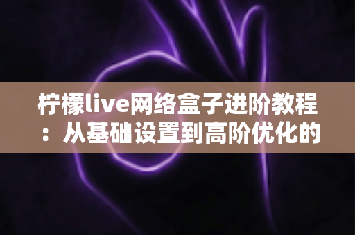 柠檬live网络盒子进阶教程：从基础设置到高阶优化的完整实战指南