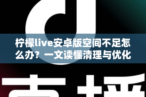 柠檬live安卓版空间不足怎么办?一文读懂清理与优化全攻略 柠檬live安卓版空间不足怎么办?一文读懂清理与优化全攻略