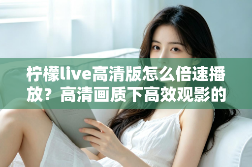 柠檬live高清版怎么倍速播放？高清画质下高效观影的完整攻略与实用技巧详解