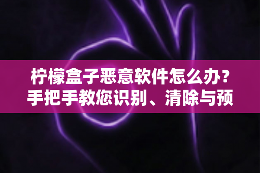 柠檬盒子恶意软件怎么办？手把手教您识别、清除与预防，全面守护设备与隐私安全