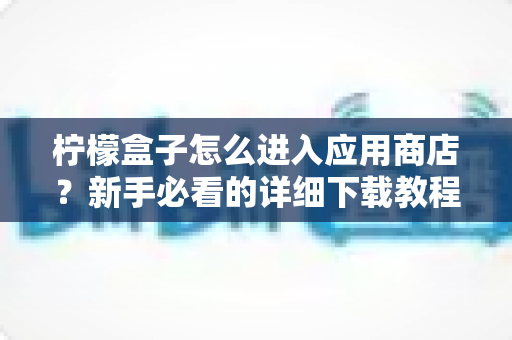 柠檬盒子怎么进入应用商店？新手必看的详细下载教程与实用避坑指南