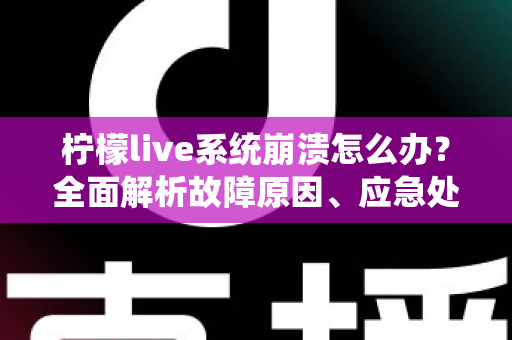 柠檬live系统崩溃怎么办？全面解析故障原因、应急处理与预防措施实用指南