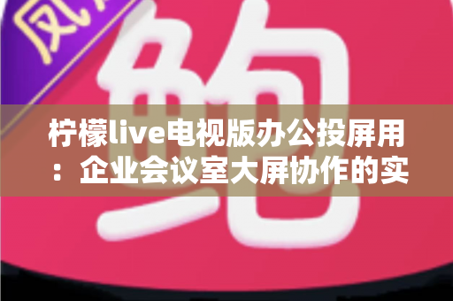 柠檬live电视版办公投屏用：企业会议室大屏协作的实用指南