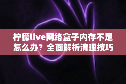 柠檬live网络盒子内存不足怎么办？全面解析清理技巧与优化方案，让你的盒子流畅如新