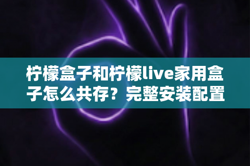 柠檬盒子和柠檬live家用盒子怎么共存？完整安装配置与使用指南，轻松实现双应用并行运行