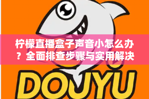 柠檬直播盒子声音小怎么办?全面排查步骤与实用解决技巧一网打尽 柠檬直播盒子声音小怎么办?全面排查步骤与实用解决技巧一网打尽