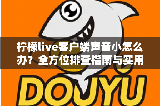 柠檬live客户端声音小怎么办？全方位排查指南与实用解决技巧