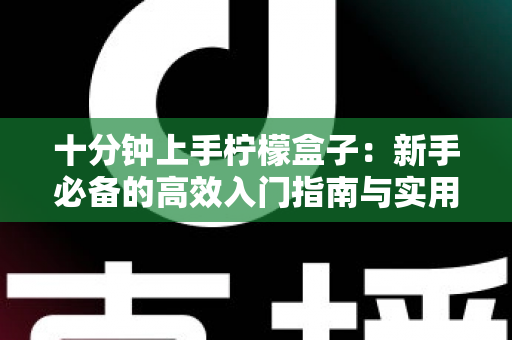 十分钟上手柠檬盒子：新手必备的高效入门指南与实用技巧全解析