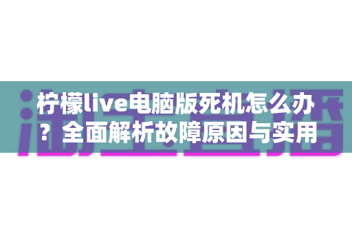 柠檬live电脑版死机怎么办？全面解析故障原因与实用解决方案指南